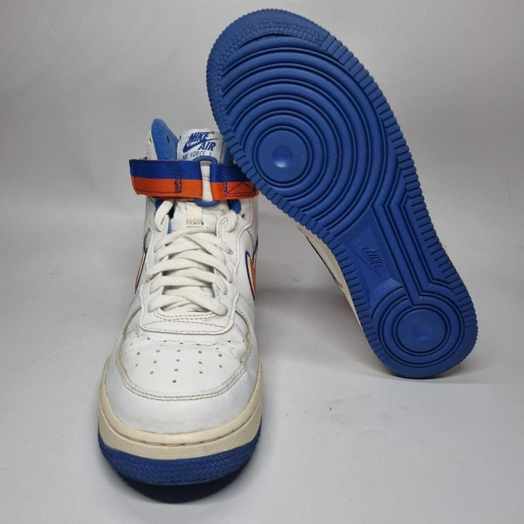 Nike Air Force 1 High Sport NBA White Team Orange Game Royal มือ2 สภาพดี แท้ 100% รองเท้า true