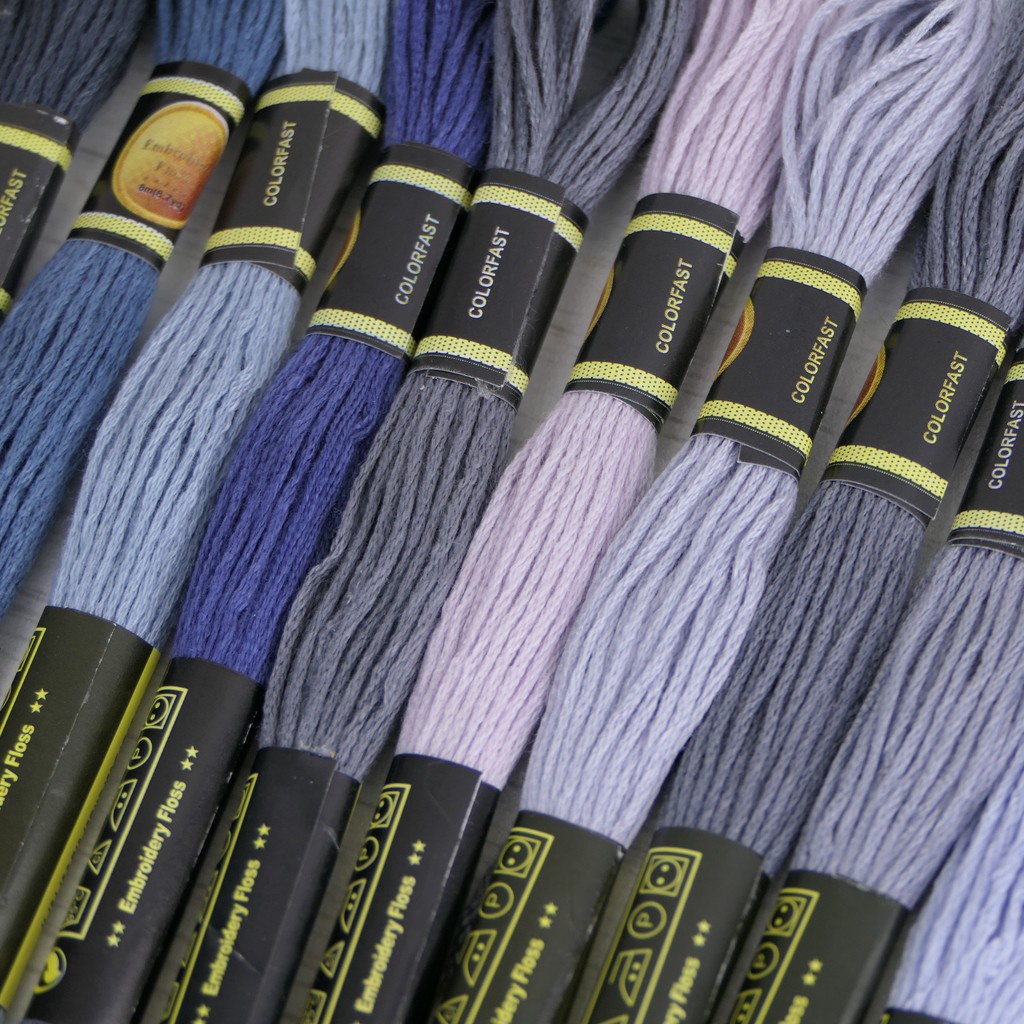 ไหมปักจัดเซ็ทไล่โทนสี 1ชุด12สี ชุดพาสเทล และ เอิร์ธโทน ไหมคุณภาพดี ปักลื่น - รูปที่ 6