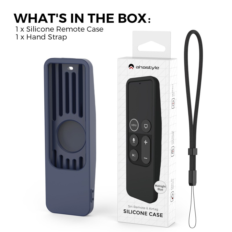 เคสรีโมตคอนโทรลซิลิโคน สําหรับ Apple TV 4K 4th 5th Gen Airtag Apple TV HD