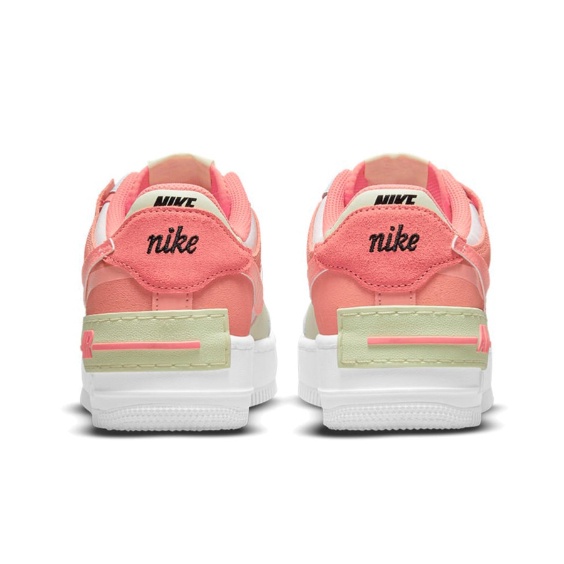 Nike Air Force 1 Low Shadow pink white รองเท้า train