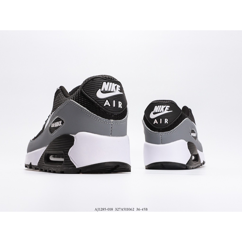 ของแท้อย่างเป็นทางการ Nike AIR Max 90 ผ้าใบผู้ชายและผู้หญิง รองเท้า light
