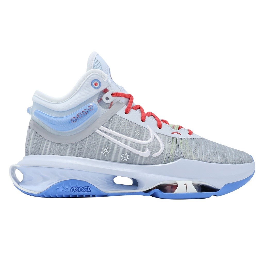 รองเท้าบาสเก็ตบอล Nike Air Zoom G.T. Jump 2 EP Christmas Men's GT ACS DJ9432-002 แฟชั่น