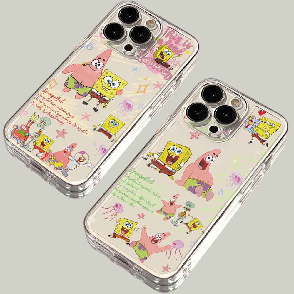 น่ารัก SpongeBob SquarePant Patrick StarปลอกสําหรับOppoค้นหาX5 F23 F21 F11 Reno 12 11 10 8 7 6 T Z P