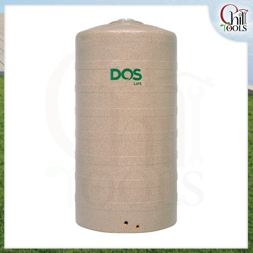 **ส่งฟรี** Dos ถังเก็บน้ำ รุ่น Granito สีแกรนิตทราย ท่อนอก  ดอส รุ่นแกรนิโต้ ขนาด 550L 700L 1000L