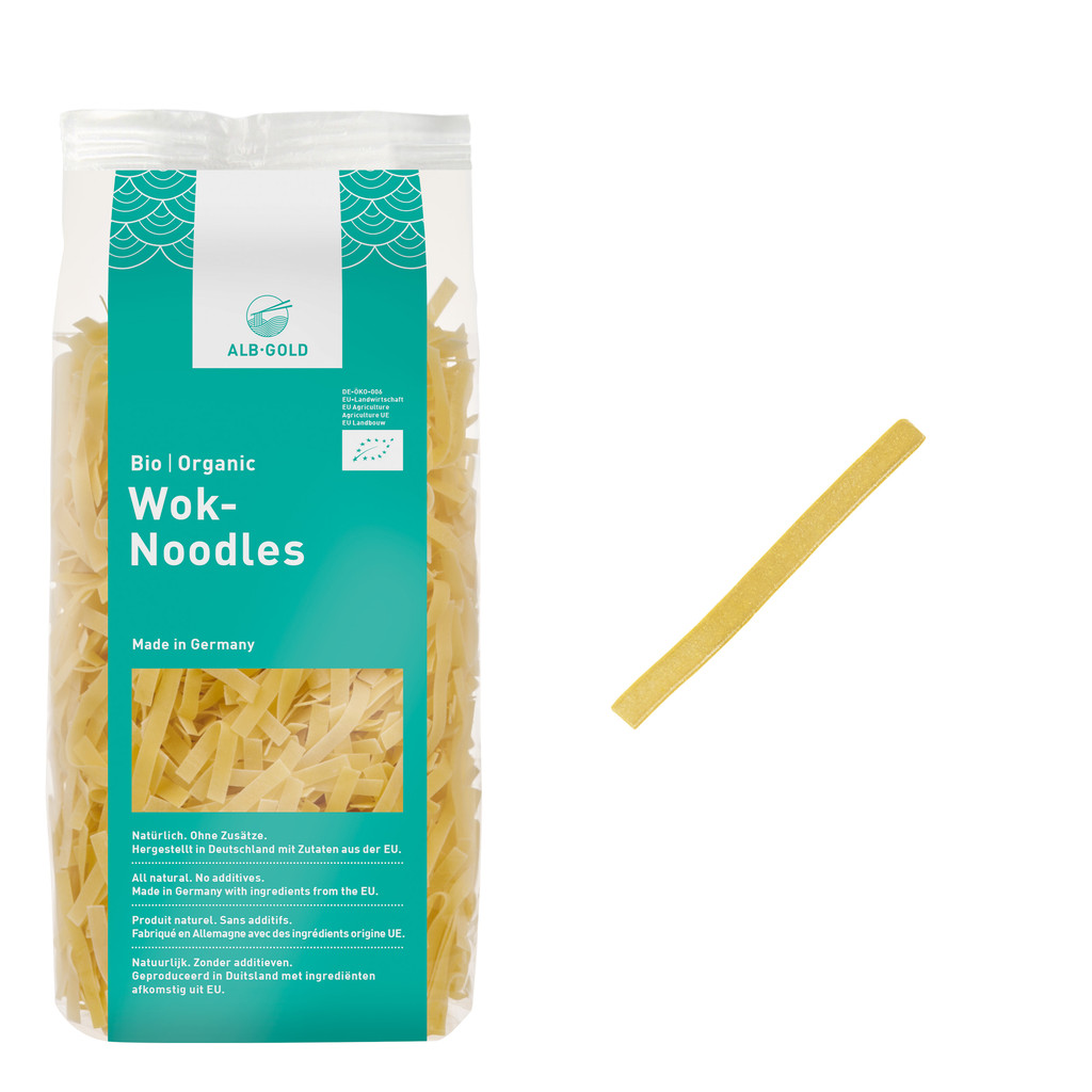 ALB GOLD ORGANIC WOK-NOODLES | บะหมี่ว็อคออร์แกนิก