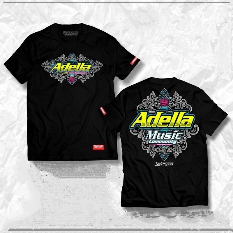 ADELLA MUSIC COMMUNITY V1 เสื้อยืด ADELLA FANS MUSIC CLOTHES สําหรับผู้ชายและผู้หญิง