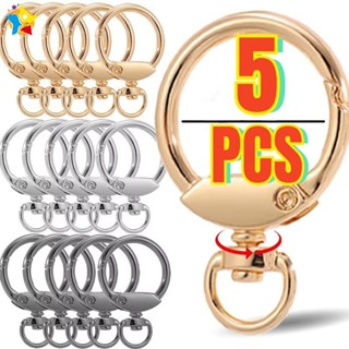 โลหะหมุนกุ้งก้ามกราม Snap Clasp ฤดูใบไม้ผลิเปิด O แหวนกระเป๋…