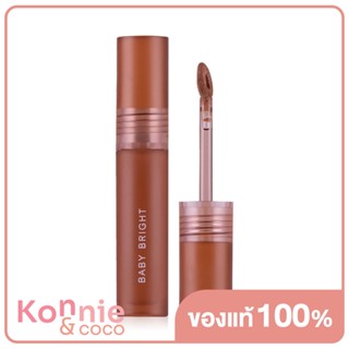 Baby Bright Fixing Proof Liquid Lip 4g เบบี้ ไบร์ท ฟิกซ์ซิ่ง พรู๊ฟ ลิควิด ลิป สีชัด ติดทน ไม่กลัวน้ำ.