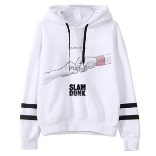 เสื้อฮู้ดดี้ แบบสวมหัว ลาย Slam Dunk สไตล์วินเทจ แฟชั่นฤดูหนาว สําหรับผู้หญิง 2023