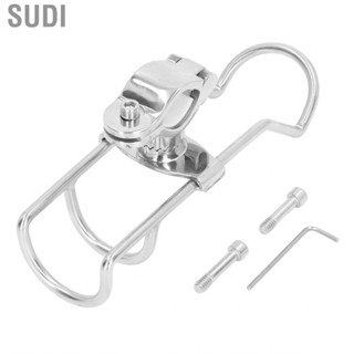 Sudi Fishing Rod Holder Rail Mounted Clamp Rustproof for Boats Yachts