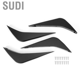 Sudi Rear Bumper Lower Diffuser Fins Fit For C7 14-19