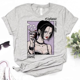 เสื้อยืด พิมพ์ลายกราฟฟิค Nana Anime แฟชั่นฤดูร้อน สําหรับผู้หญิง