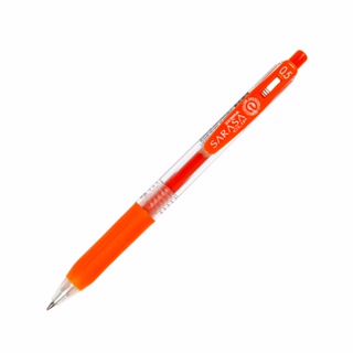 ZEBRA ปากกาหมึกเจล รุ่น Sarasa JJZ15 สีแดงส้ม 0.5 มม.