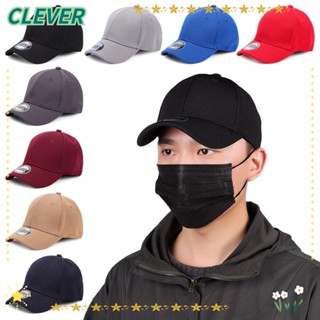 Clever หมวกเบสบอล หมวกเบสบอล คุณภาพสูง ปากเป็ด Chapeau หมวกกีฬา เดินทาง ลําลอง