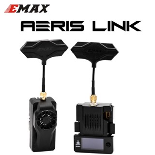 Emax Aeris Link ExpressLRS ELRS Micro TX โมดูล 2.4G 915MHz พร้อมหน้าจอ OLED และพัดลมระบายความร้อน สําหรับโดรนบังคับ