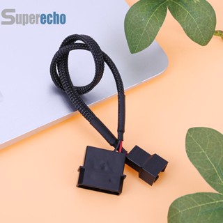 Molex พัดลมระบายความร้อน 4Pin IDE เป็น 1-Port 3Pin 4Pin AU [superecho.th]