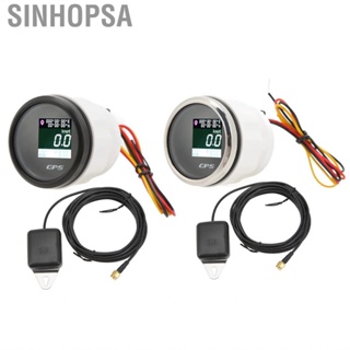 Sinhopsa Digital Speed Odometer  Gauge  Fog Glass for Boats Yachts Outboard Engines