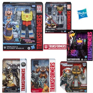 Hasbro Transformers Studio Series 86-06 กริมล็อค &amp;amp; โมเดลฟิกเกอร์ Wheelie Leader Class Voyager Class Grimlock ของเล่นสําหรับเด็ก