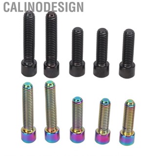 Calinodesign 5x Bike Derailleur Screws M4 3Pcs 13.5 2Pcs 20mm Alloy Accessory