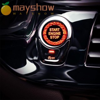 Mayshow ฝาครอบปุ่มกดพลาสติก คุณภาพสูง สําหรับ BMW 1 2 3 4 5 x1 X3 X5 F30 G30