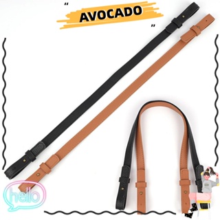 Avocarr สายคล้องกระเป๋า หนัง PU สีพื้น ปรับได้ แบบเปลี่ยน DIY