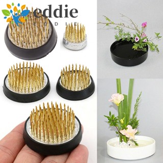 26edie Ikebana เครื่องมือเข็มปักเข็ม ทรงกลม ลายดอกไม้ สําหรับจัดระเบียบงานศิลปะ