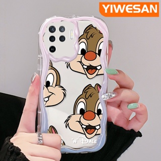 เคสโทรศัพท์มือถือ ซิลิโคนนิ่ม ใส กันกระแทก ลายการ์ตูน Dale น่ารัก สําหรับ OPPO A94 4G F19 Pro Reno 5F Reno 5 Lite