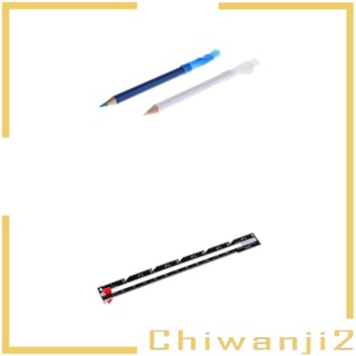 [Chiwanji2] ไม้บรรทัดวัดชอล์ก สําหรับเย็บผ้า ถักนิตติ้ง 3 ชิ้น