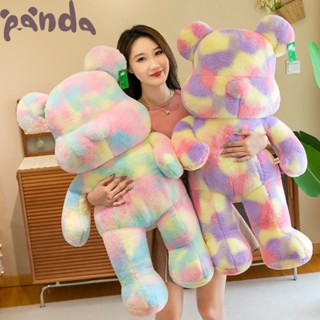 Panda~ หมอนตุ๊กตาหมีเท็ดดี้ กอด น่ารัก สีรุ้ง หลากสี สําหรับเป็นของขวัญวันเกิด 0243