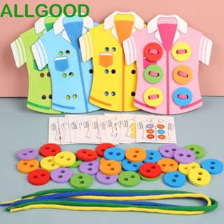 Allgoods บอร์ดไม้ ช่วยสอน สําหรับเด็กอนุบาล
