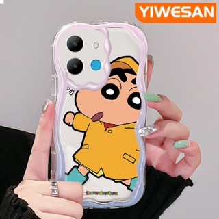 เคสมือถือ แบบนิ่ม แบบใส ลายการ์ตูนชินจัง กันกระแทก สําหรับ Infinix Smart 6 HD Smart 6 Plus Smart 7