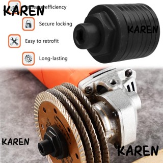 Karen ร่องลึก|อะแดปเตอร์เชื่อมต่อเครื่องเจียรไฟฟ้า M10 อินเตอร์เฟส อะลูมิเนียมอัลลอย DIY สําหรับเครื่องเจียรมุม 100 ชิ้น