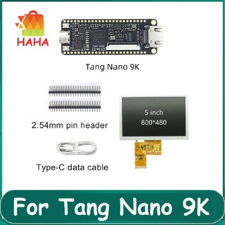 บอร์ดพัฒนา Tang Nano 9K FPGA GoAI พร้อมหน้าจอเปลือย SPI GW1NR-9 RISC-V RV HD 40P RGB 5 นิ้ว