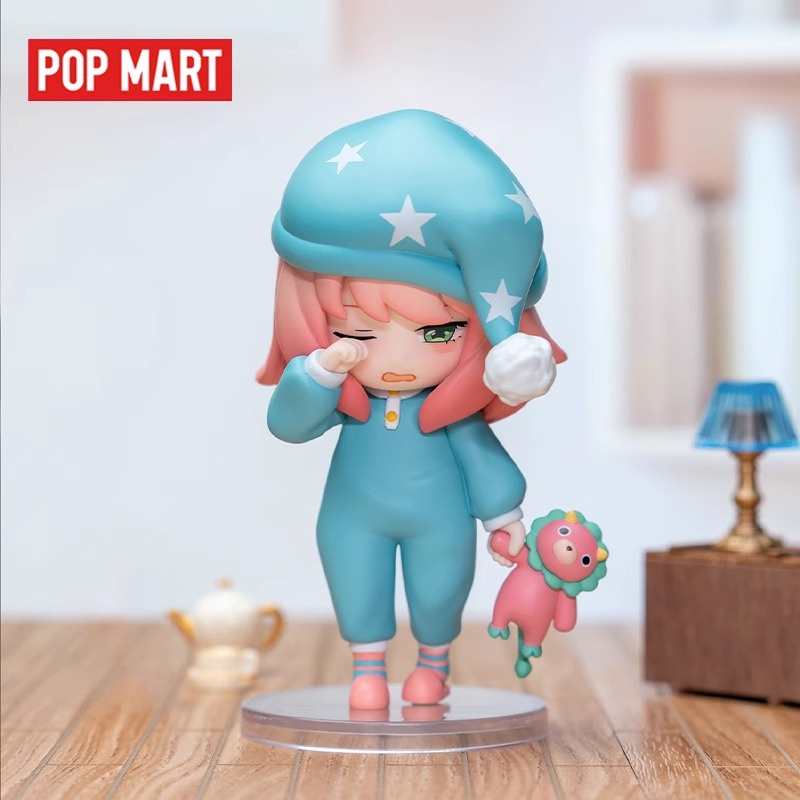 Spy House Ania Blind Box Original Popmart Kawaii Action Anime Figures Cute Collection Toys Caja Bag 