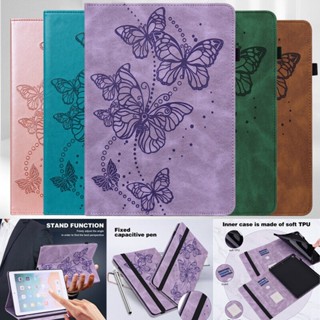 เคสหนัง PU ฝาพับ พร้อมช่องใส่บัตร 9 นิ้ว สําหรับ Lenovo Tab M9 (TB310XU TB310FU)