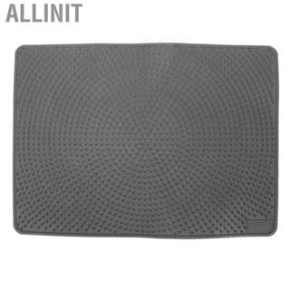 Allinit Pet Litter Trapping Pad  -Slip Safe Silicone  Box Mat