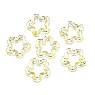 จี้ดาวอะคริลิคโปร่งใส ขนาด 30 มม. 10 ชิ้น สำหรับทำเครื่องประดับ DIY สร้อยข้อมือ-สร้อยคอ