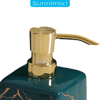 [Sunnimix1] ขวดจ่ายสบู่เหลว พร้อมปั๊มโลชั่น แชมพู โลชั่น แบบเติมได้ สําหรับร้านอาหาร โรงแรม