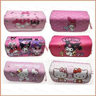 SANRIO กระเป๋าเครื่องเขียน กระเป๋าดินสอ ลายการ์ตูนเซเลอร์มูน ยูนิคอร์นน่ารัก จุของได้เยอะ 23 ชิ้น สําหรับนักเรียน