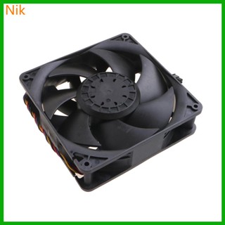 พัดลมระบายความร้อน ความเร็วสูง 6000rpm สําหรับคอมพิวเตอร์ Case R4-14038-64PK-B1 4Pin 12V 43 2W