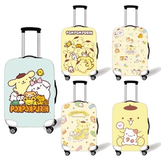 ผ้าคลุมกระเป๋าเดินทาง แบบหนา ป้องกันฝุ่น ลาย Cinnamoroll น่ารัก ขนาด 18-32 นิ้ว