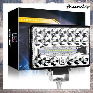 Thunder ไฟสปอตไลท์ LED 36 ดวง 4X4 108W 12V 24V ทรงสี่เหลี่ยม สําหรับรถบรรทุก รถออฟโร้ด ATV