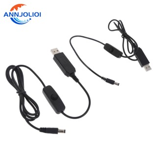 Ann อะแดปเตอร์แปลงพลังงาน USB สําหรับ DC 5V เป็น DC 12V Step UP Module USB