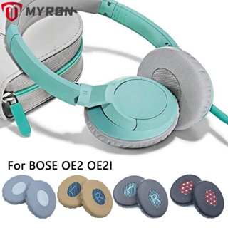 Myron แผ่นโฟมครอบหูฟัง ตัดเสียงรบกวน สําหรับ BOSE OE2 OE2I 1 คู่