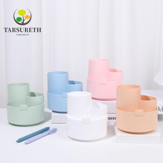 Tarsureth กล่องใส่ปากกา แบบพลาสติก ความจุขนาดใหญ่ สําหรับจัดเก็บเครื่องเขียน