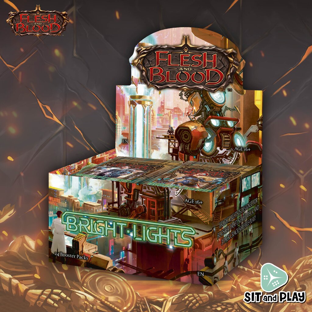 Flesh and Blood TCG - Bright Lights - Booster Box การ์ดเกมเฟลชแอนด์บลัด แท้ 100% fabtcg