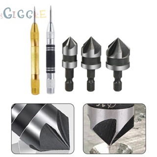 ⭐NEW ⭐Essential Woodworking Tool 90 Degree Countersink Chamfer Drill Bit Pack of 4