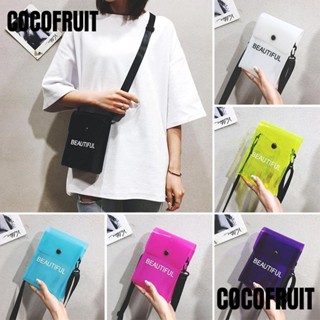 Cocofruit กระเป๋าสะพายไหล่ กระเป๋าเมสเซนเจอร์ ขนาดเล็ก สีแคนดี้ สําหรับผู้หญิง