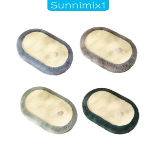 [Sunnimix1] เตียงนอน ทรงวงรี กันรอยขีดข่วน สําหรับสัตว์เลี้ยง แมว