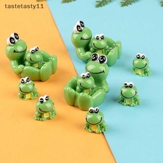 Ta ตุ๊กตาเรซิ่น รูปการ์ตูนกบน้อยน่ารัก สําหรับตกแต่งบ้าน สวนขวด DIY